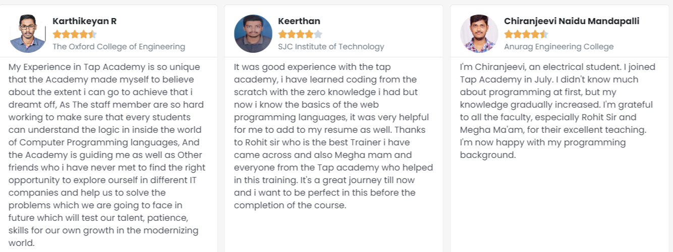 Student Review